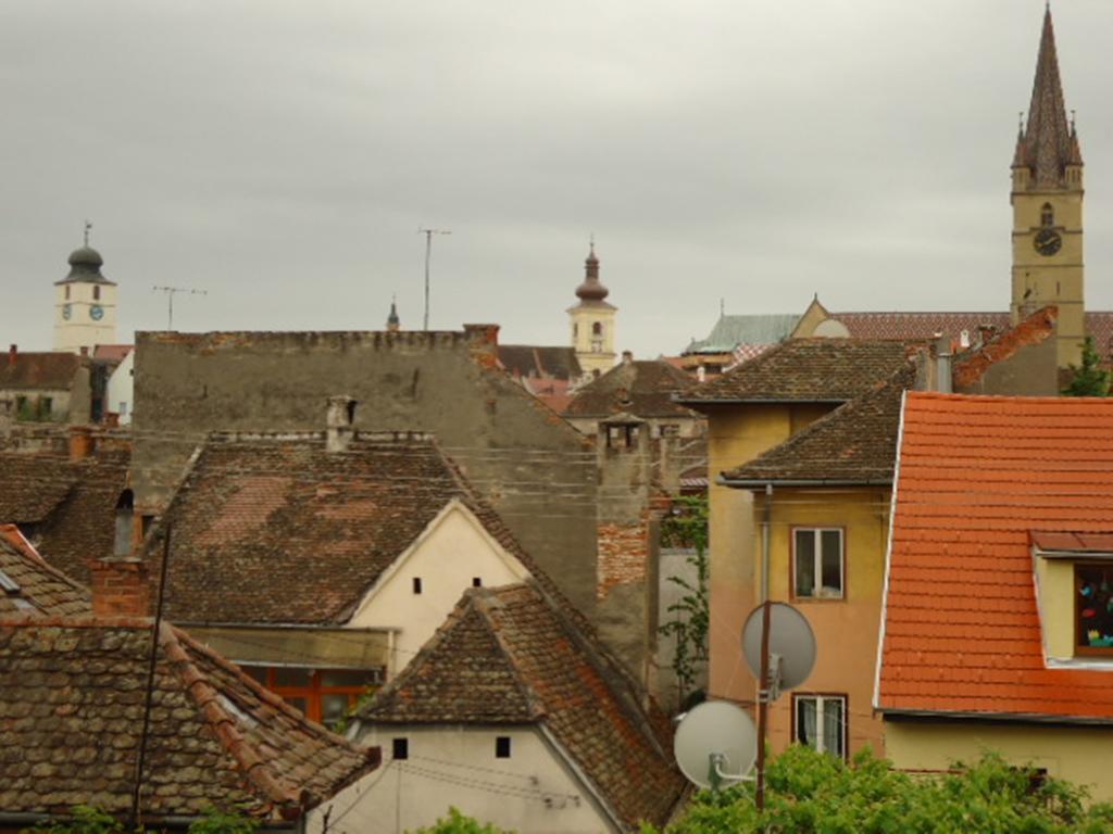 Pensiunea Cocosul Rosu Sibiu Exterior foto